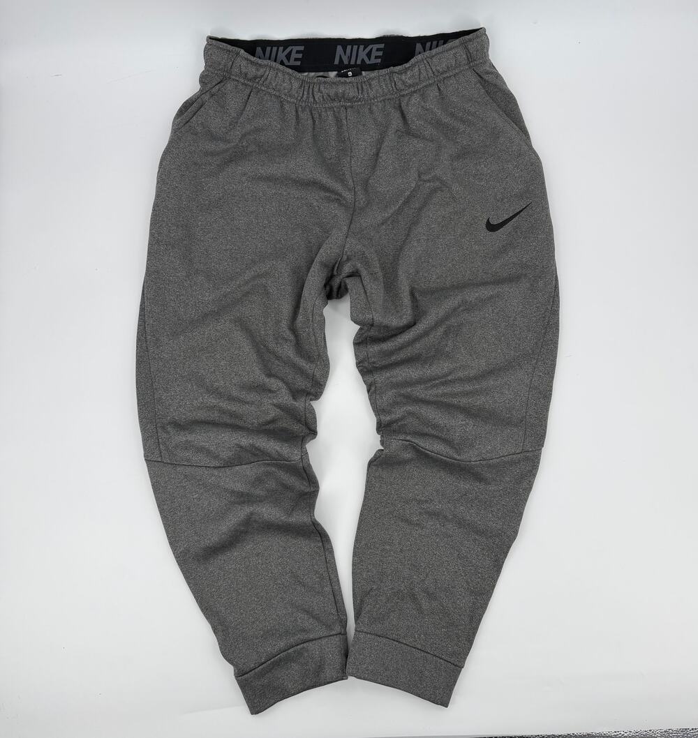 Nike Therma Dri-FIT Men's XL Gray Fleece Training Pants 932253-071